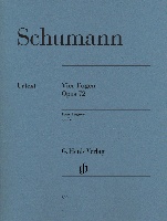 Schumann, Robert : Quatre fugues op. 72