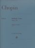 Chopin, Frdric : Ballade en Fa majeur Opus 38