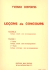 Leons de Concours - Volume A (Solfge chant avec accompagnement)