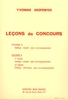 Desportes, Yvonne : Leons de Concours - Volume 2 - 2me Partie (Solfge rythmique sans accompagnement