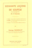Dandelot, Georges : Soixante Leons De Solfge - Volume 2 (Sans Accompagnement)