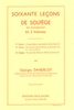 Dandelot, Georges : Soixante Leons De Solfge - Volume 3 (Sans Accompagnement)