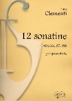 Clementi, Muzio : 12 Sonatines Op.36, 37, 38