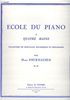 Enckhausen, Henri : Ecole Du Piano A 4 Mains Op .84 Volume 1