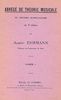 Ehrmann, Albert : Abrg De Thorie Musicale & Devoirs - Vol. 1