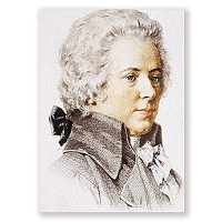 Carte Postale - Mozart
