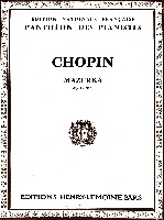 Chopin, Frdric : Mazurka en si bmol majeur Opus 7 n 1