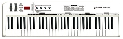 Clavier controleur MIDI USB 61C / 61 touches + 4 Logiciels Offerts