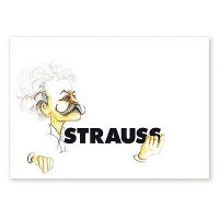 Carte Postale Humoristique - Strauss