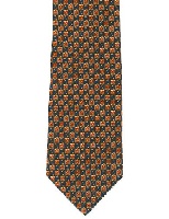 Cravate - Clef de Sol Orange