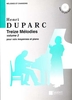 Duparc, Henri : 13 Mlodies N2