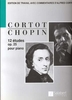 Chopin, Frdric : 12 Etudes Opus 25 Rvision par Cortot