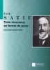 Satie, Eric : Trois Morceaux en Forme de Poire pour Piano 4 Mains