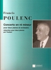 Poulenc, Francis : Concerto en R Mineur