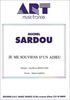 Sardou, Michel : Je Me Souviens D