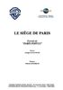 Coulonges, Georges / Lemarque, Francis : Le Sige De Paris