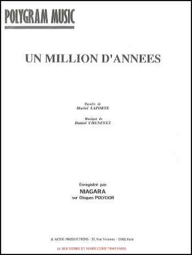 Laporte, Muriel / Chenevez, Daniel : Un Million D