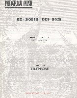 Aubert, Jean-Louis / Tlphone : Ex-Robin Des Bois