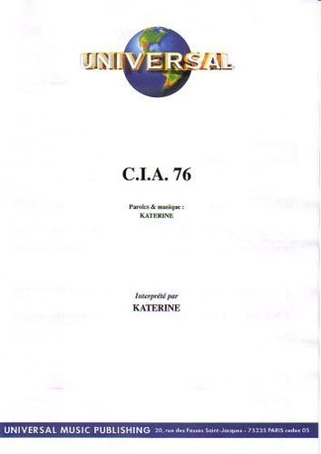 Katerine, Philippe : C.I.A. 76