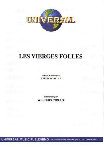 Weepers Circus : Les Vierges Folles