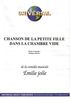 Chatel, Philippe : Chanson De La Petite Fille Dans La Chambre Vide