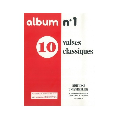Album N1  10 Valses Classiques