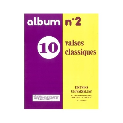 Album N2  10 Valses Classiques