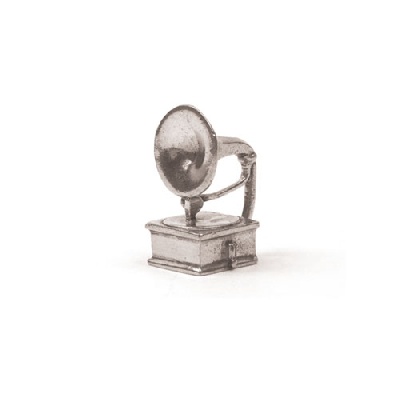 Figurine en Etain - Phonographe