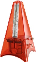 Mtronome Taktell System Mlzel Plastique Avec Sonnerie Couleur Orange Transparent