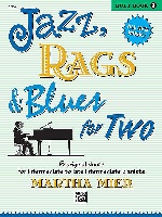 Mier, Martha : Jazz, Rags & Blues For Two - Book 3