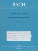 Bach, Jean-Sbastien : Inventions et Symphonies BWV 772-801 (Inventions  deux et trois voix)