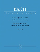 Bach, Jean-Sbastien : Variations de Goldberg  BWV 988