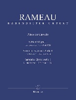 Rameau, Jean-Philippe : Pices de Clavecin, Edition Intgrale Volume 1 (1705/06 et 1724)