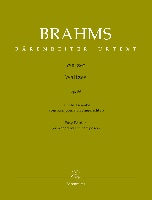 Brahms, Johannes : Valses Opus 39 / Versions Simplifies