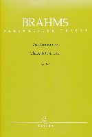 Brahms, Johannes : Trois Intermezzi Opus 117