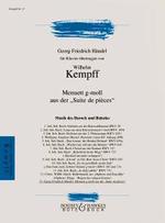 Haendel, Georg Friedrich : Menuett G-Moll Nr. 13