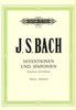 Bach, Jean-Sbastien : Inventions and Sinfonias  (2 & 3-part Inventions) BWV 772-801
