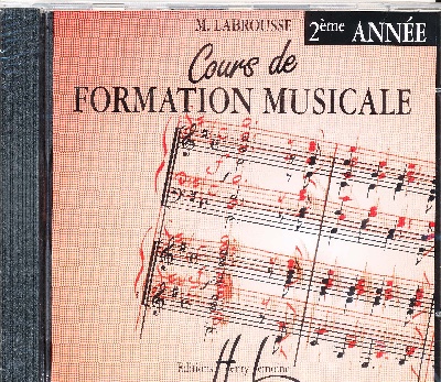 Labrousse, Marguerite : CD audio : Cours de Formation Musicale - Volume 2