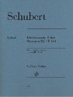 Schubert, Franz : Sonate pour Piano en La majeur Opus post. 120 D 664