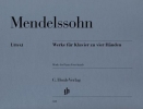Mendelssohn, Flix : Werke fr Klavier zu vier Hnden