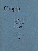 Chopin, Frdric : Prlude en R bmol majeur op. 28 n 15 (La goutte d