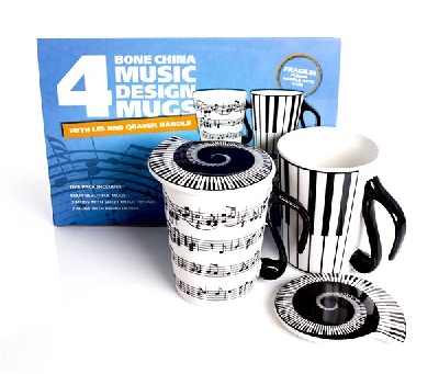 Music Notes - Pack Of Four