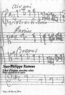 Rameau, Jean-Philippe : Livre d