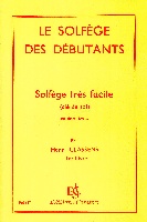 Classens, Henry : Solfge Des Dbutants - Vol. 1 Cl De Sol