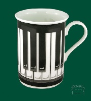 Mug - Touche de Piano (Noir / Blanc)
