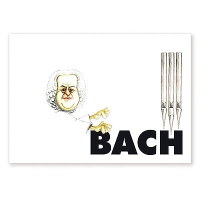 Carte Postale Humoristique - Bach