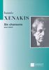 Xenakis, Iannis : Six Chansons indites de 1951