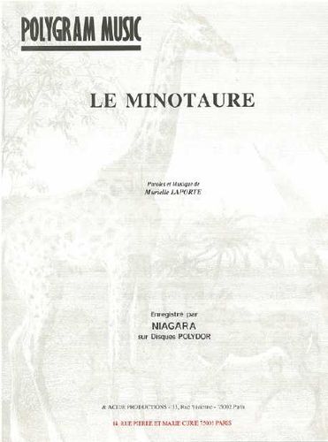 Laporte, Muriel / Chenevez, Daniel : Le Minotaure