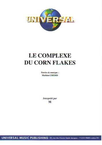 Chedid, Mathieu (M) : Le Complexe Du Corn Flakes