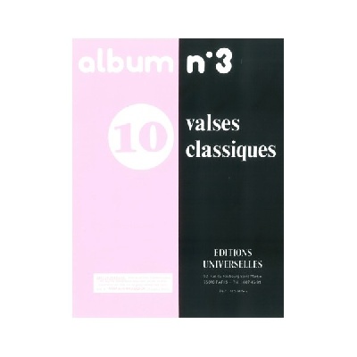 Album N3  10 Valses Classiques